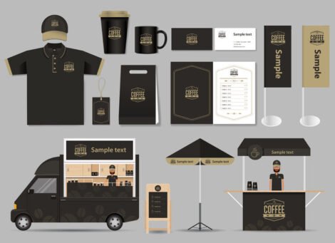 bộ nhận diện thương hiệu cafe bộ nhận diện thương hiệu cafe