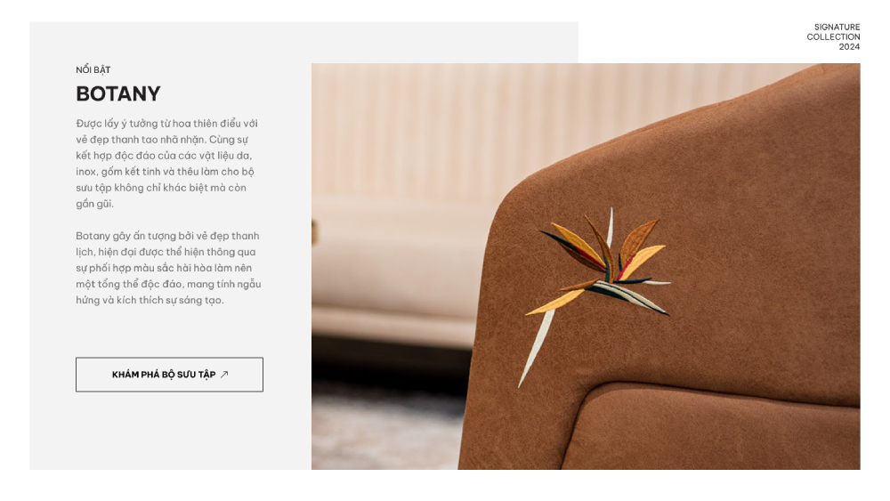 Giao diện website GPLUS Furniture – màn hình 5