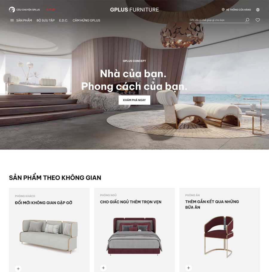 Thách thức của dự án website nội thất đẹp