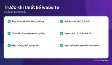 Lưu ý khi thiết kế website trước khi bắt đầu dự án